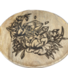 Decoratief Bord (ø19,5cm) voor Edelstenen en Kristallen - Kristal, Maan en Bloemen